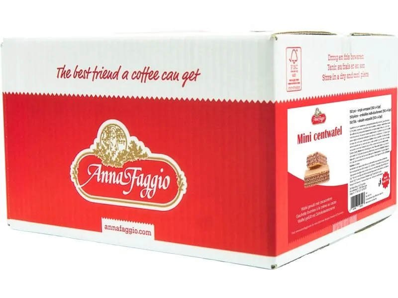 Anna Faggio Mini-Waffel mit Schokolade 675 g