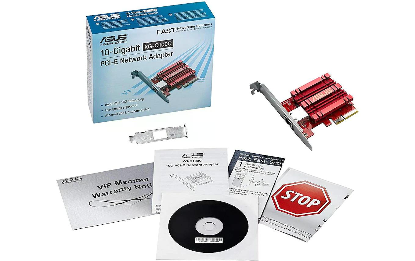 ASUS Netzwerkkarte XG-C100C V2 10/5/2.5/1Gbps PCI-Express x4