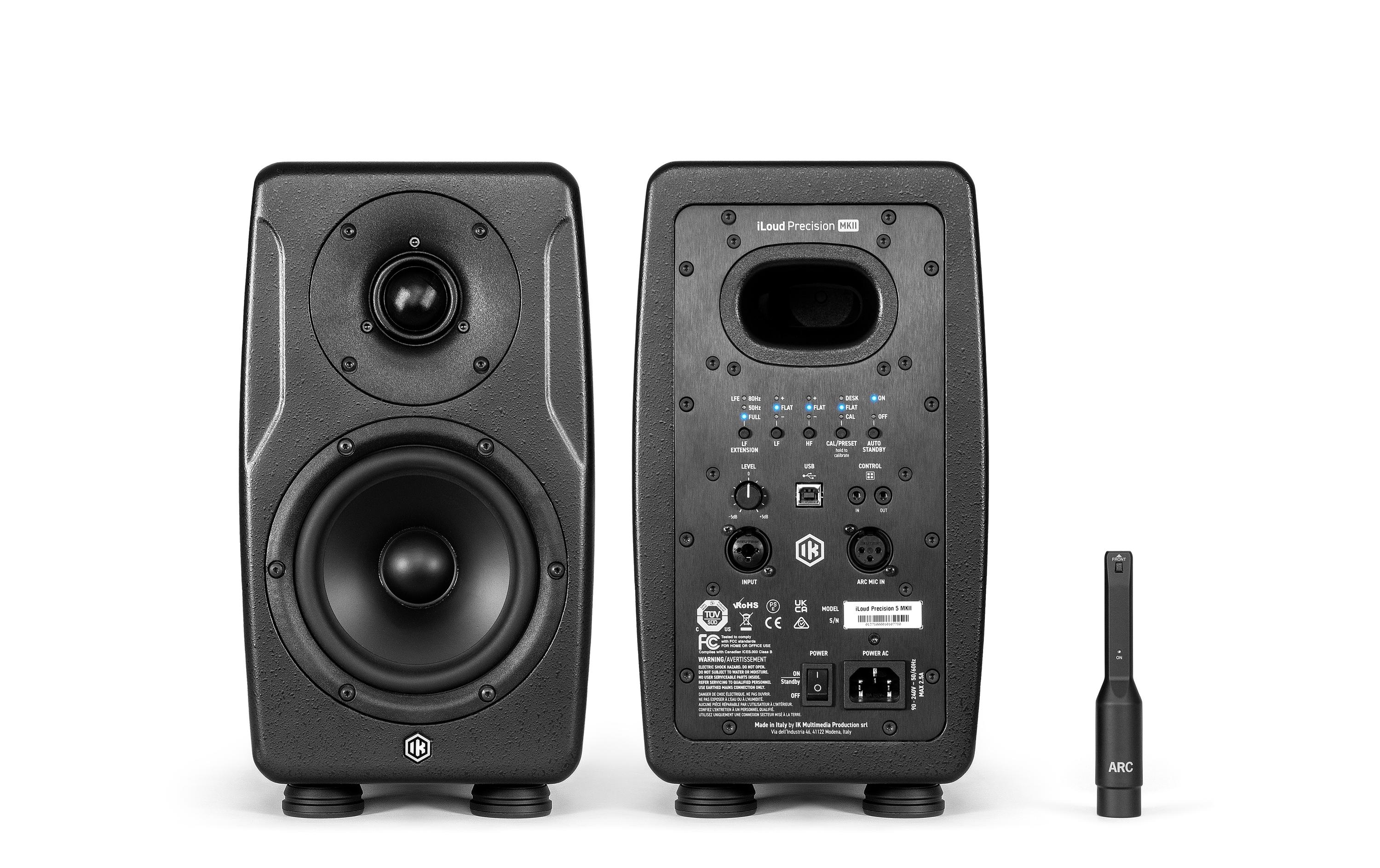 IK Multimedia Studiomonitor iLoud Precision 5 MKII Schwarz