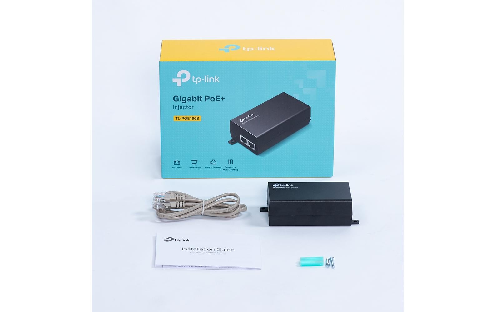 TP-Link PoE+ Injector TL-POE160S