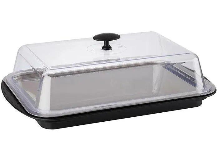 APS Thermo Tablett Set 6-teilig, Transparent/Schwarz APS Thermo Tablett Set 6-teilig, Transparent/Schwarz