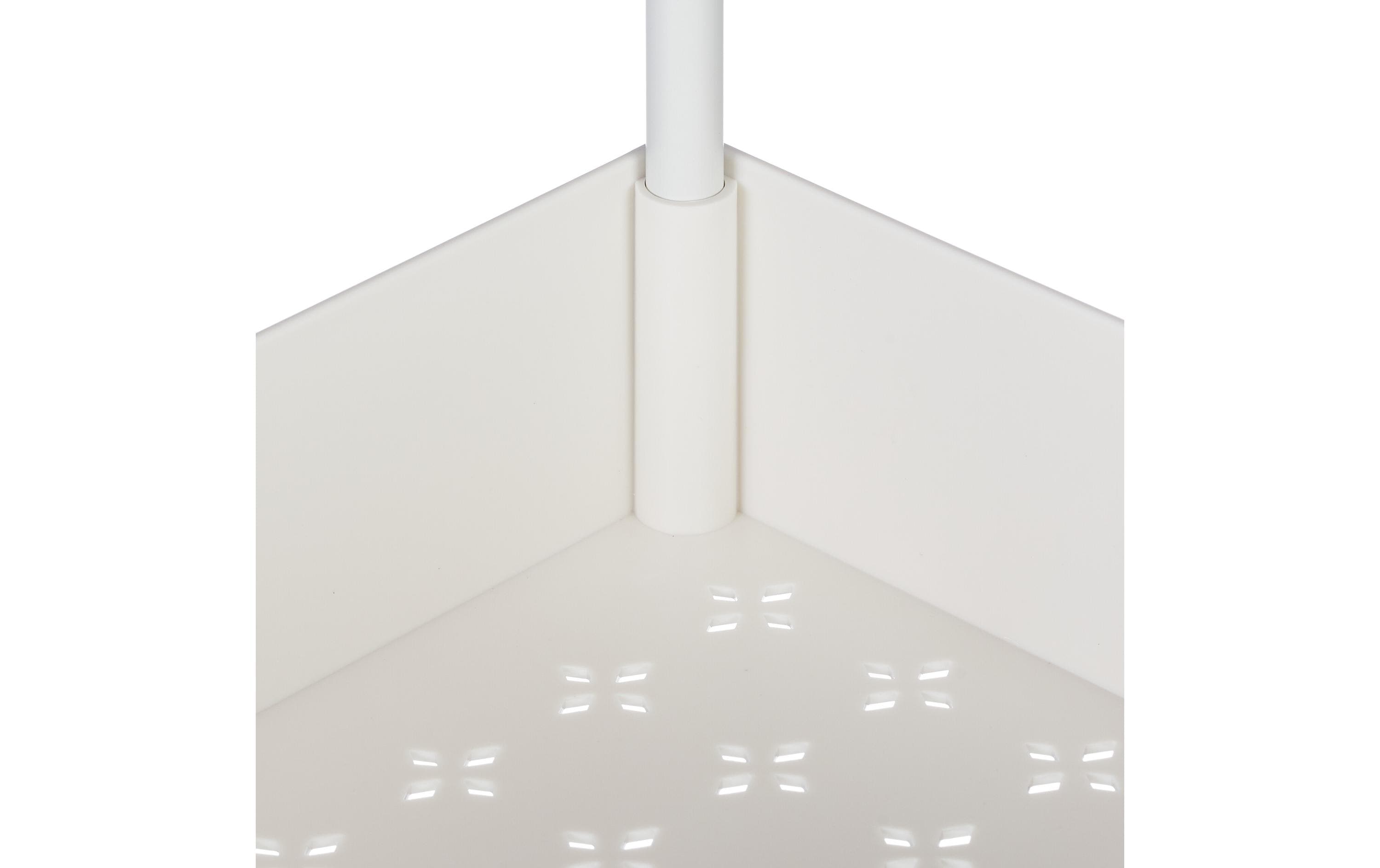 relaxdays Küchenwagen 40 x 93 x 22 cm, Weiss