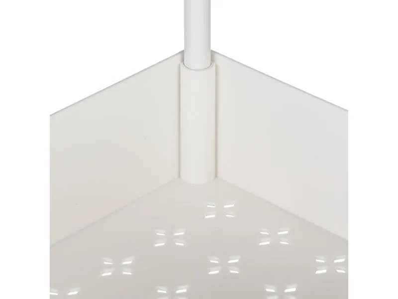 relaxdays Küchenwagen 40 x 93 x 22 cm, Weiss relaxdays Küchenwagen 40 x 93 x 22 cm, Weiss