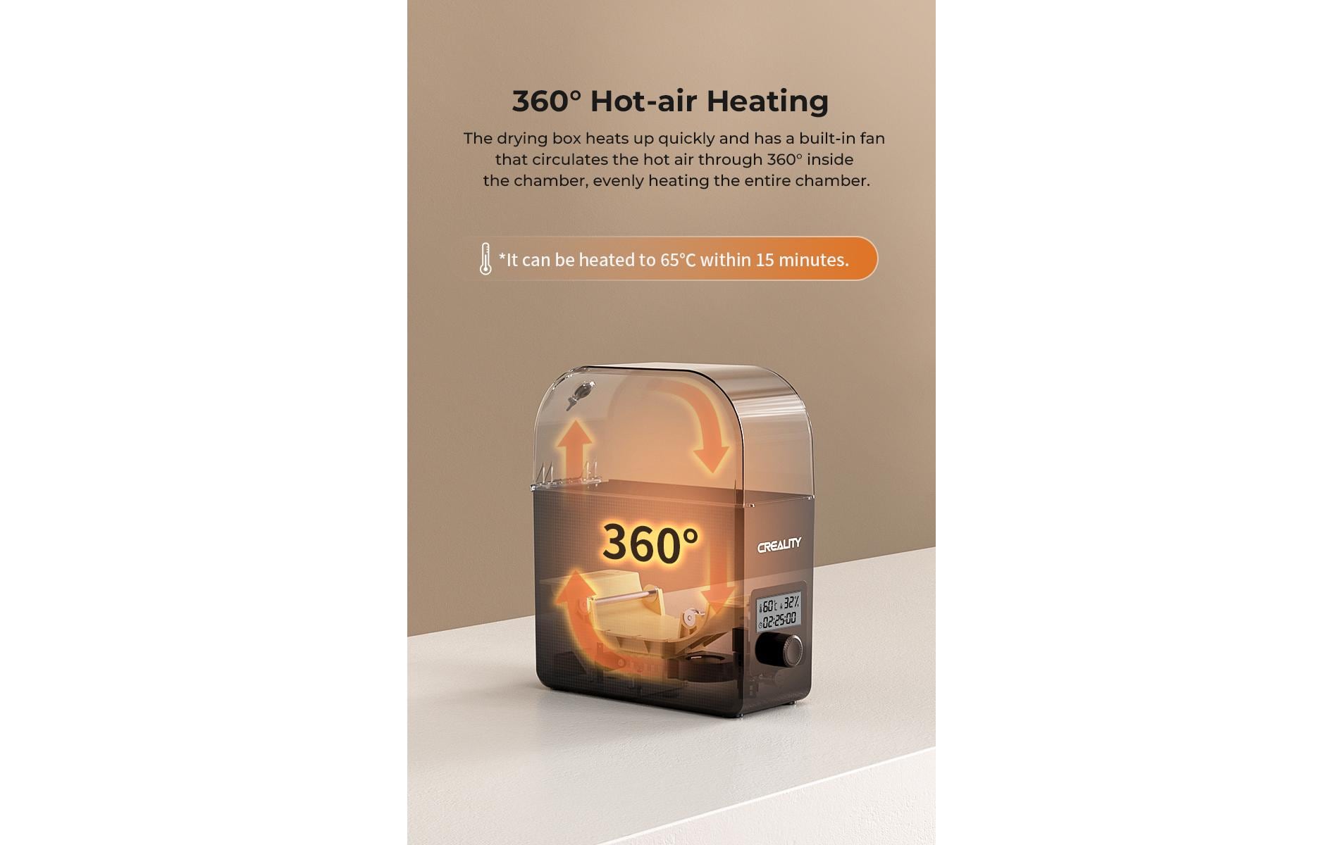 Creality Filament Trockenbox 2.0