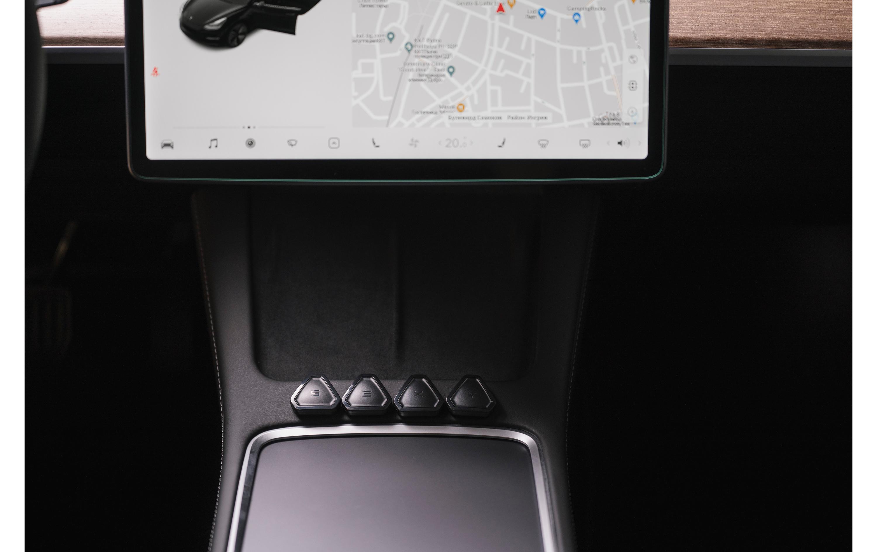 Enhance Commander + 4 S3XY Buttons für Tesla (Gen2)