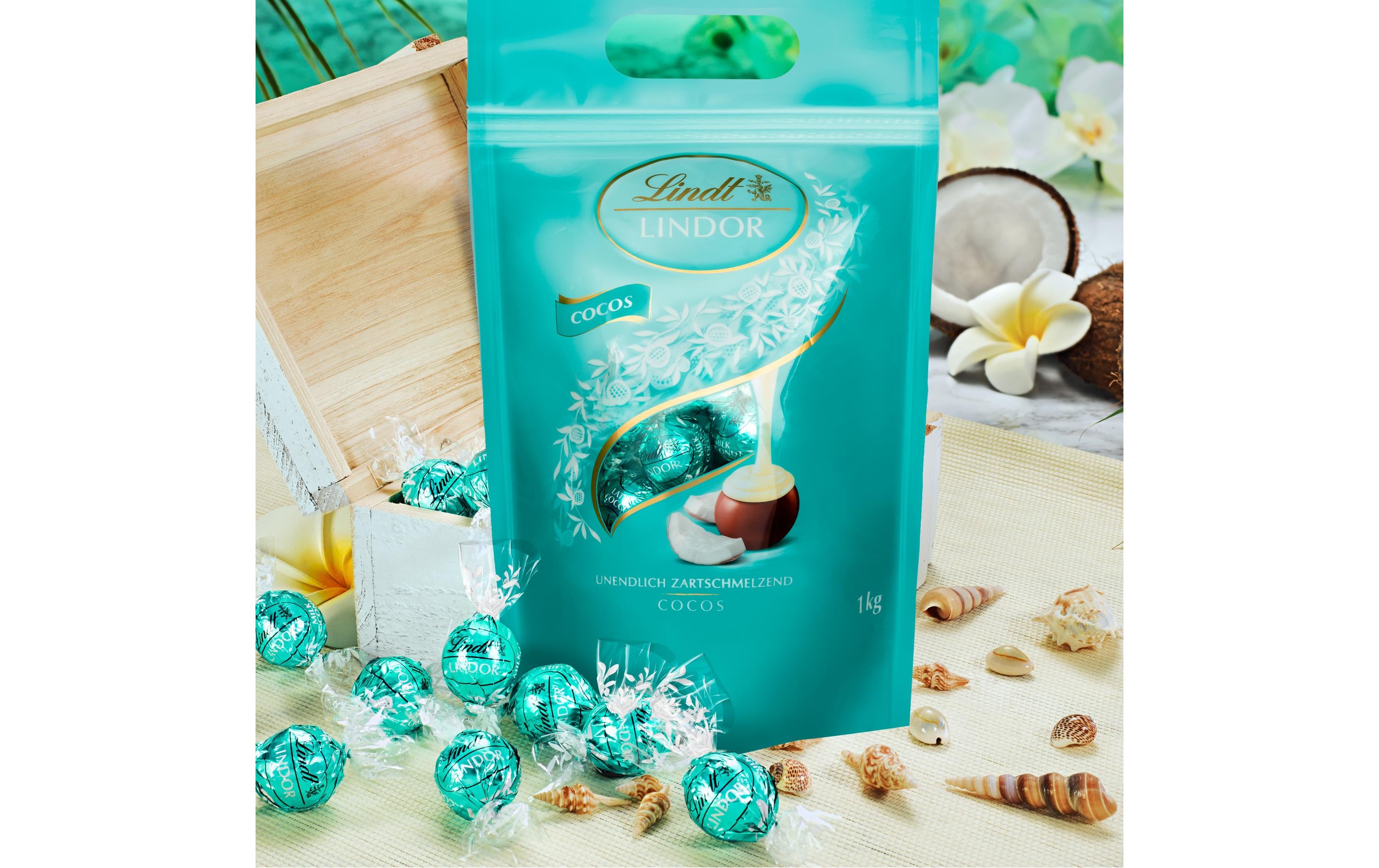 Lindt Lindor Kokosnuss 1000 g Lindt Lindor Kokosnuss 1000 g