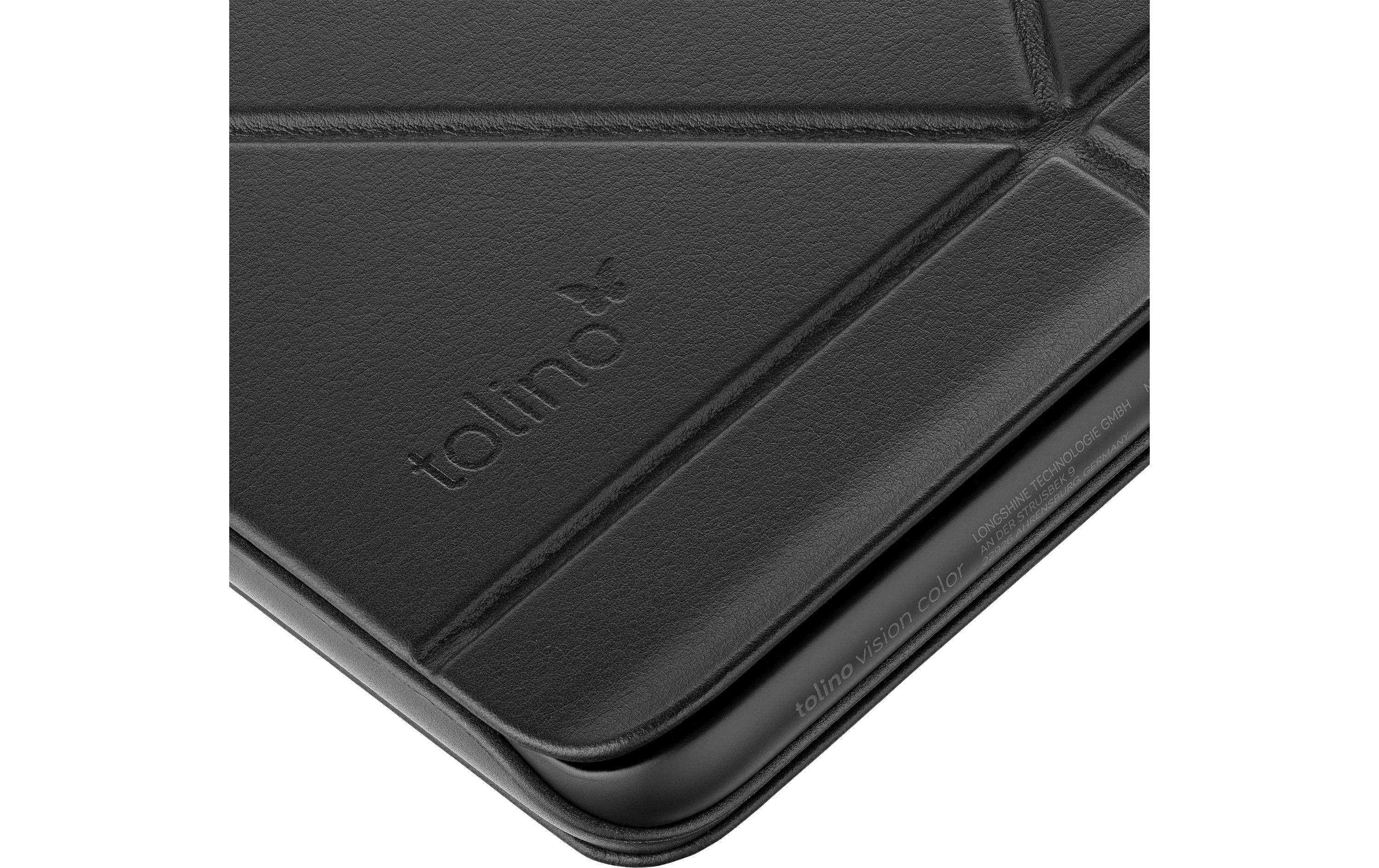 Tolino E-Book Reader Schutzhülle Vision Color Origami Schwarz Tolino E-Book Reader Schutzhülle Vision Color Origami Schwarz