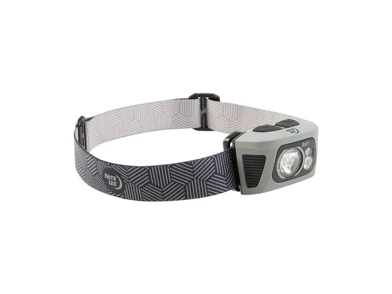 NITE IZE Stirnlampe Radiant RH1 PowerSwitch Schwarz/Grau NITE IZE Stirnlampe Radiant RH1 PowerSwitch Schwarz/Grau