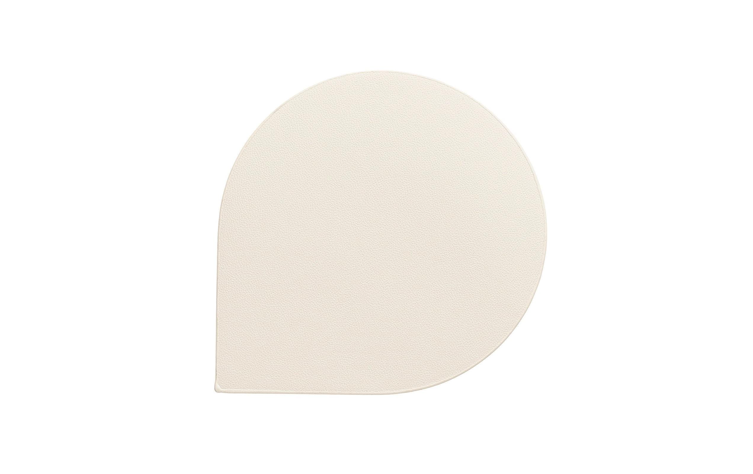 Kela Glasuntersetzer Edel 10 x 10 cm, Weiss