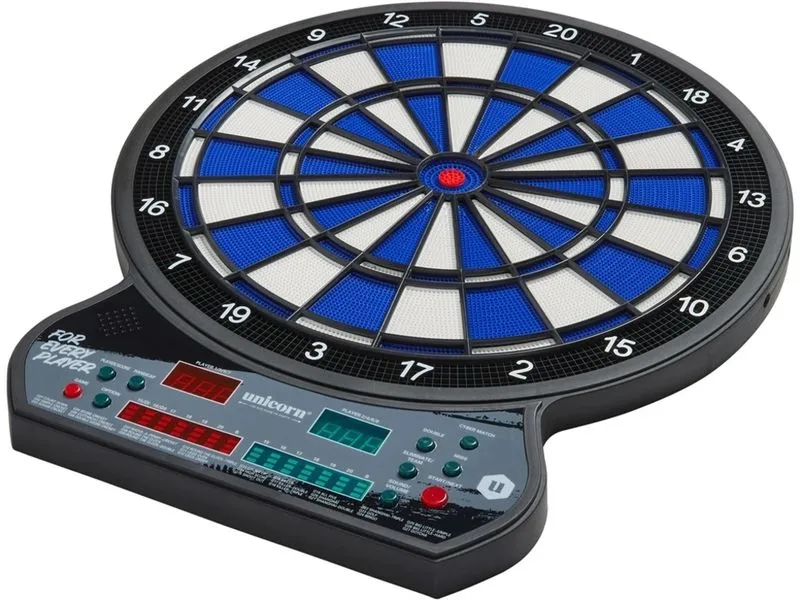 Unicorn Elektronische LED Dartscheibe inkl. 6 Pfeile Unicorn Elektronische LED Dartscheibe inkl. 6 Pfeile