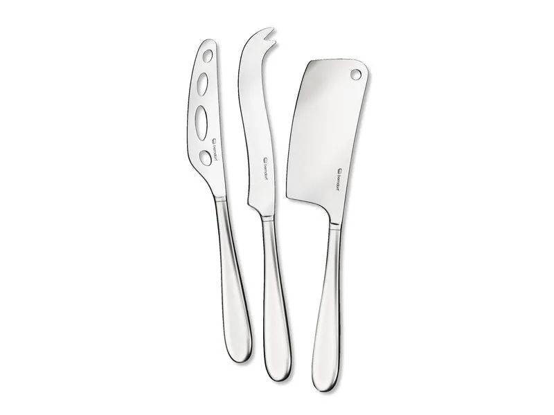 Berndorf Käsemesser 3 teilig, Silber