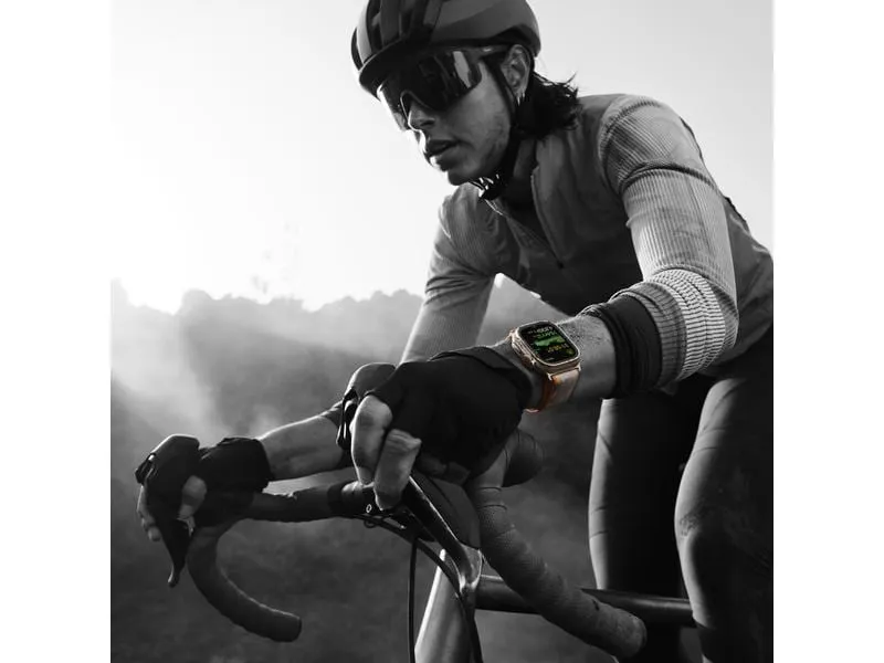 Apple Watch Ultra 2 Trail Loop Blau/Schwarz M/L Apple Watch Ultra 2 Trail Loop Blau/Schwarz M/L