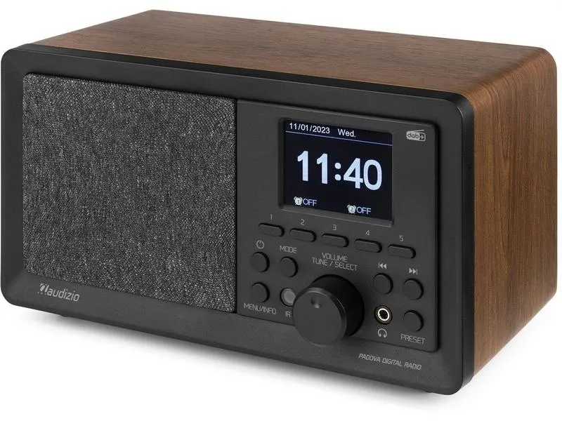 Audizio DAB+ Radio Padova Braun/Schwarz Audizio DAB+ Radio Padova Braun/Schwarz