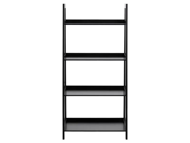AC Design Regal Wally 63 x 40 x 130 cm, Schwarz