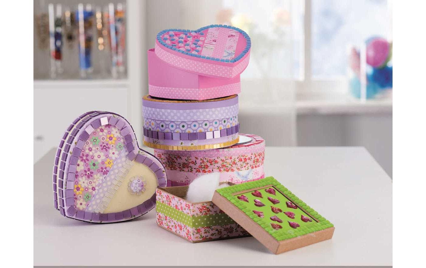 Glorex Selbstklebendes Mosaik Poly-Mosaic 10 mm Violett Glorex Selbstklebendes Mosaik Poly-Mosaic 10 mm Violett