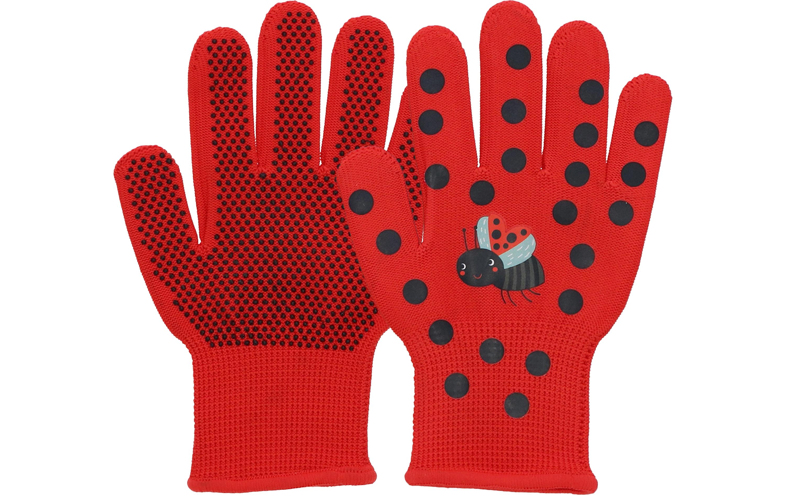 Esschert Design Kinder-Gartenhandschuhe Marienkäfer