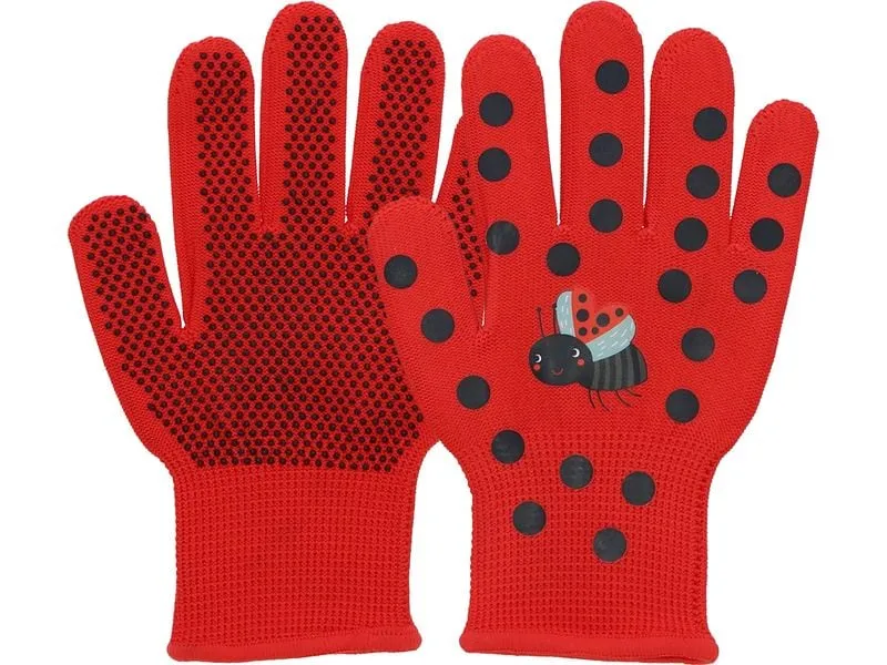 Esschert Design Kinder-Gartenhandschuhe Marienkäfer Esschert Design Kinder-Gartenhandschuhe Marienkäfer