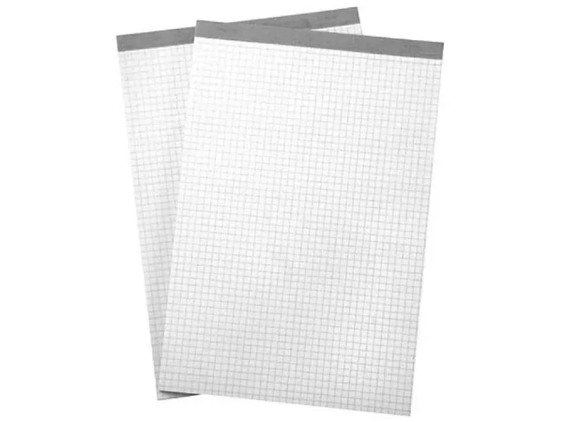 Büroline Notizblock A7, 4 mm kariert, 4 Stück Büroline Notizblock A7, 4 mm kariert, 4 Stück