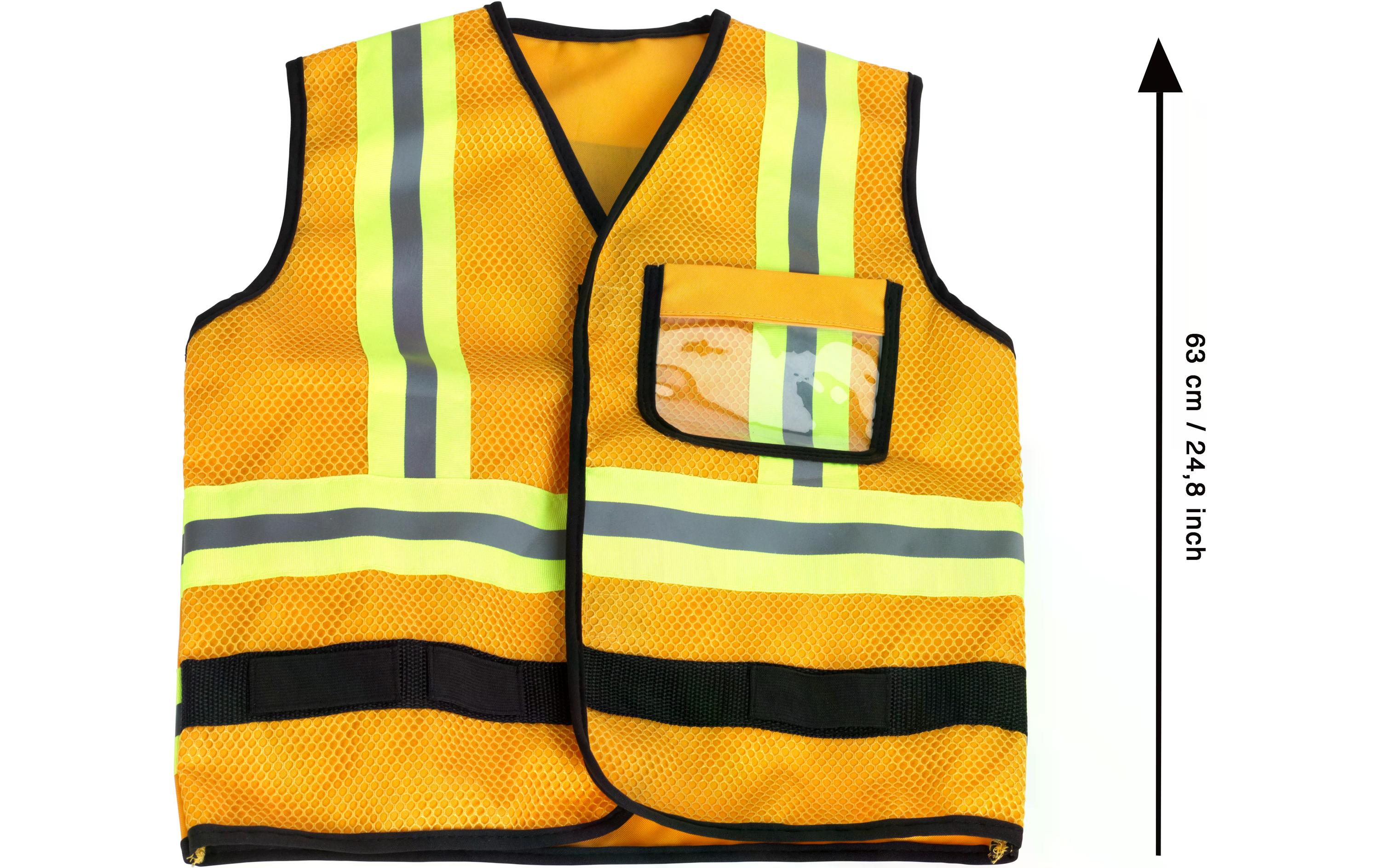 Klein-Toys Strassenverkehr Cat Bauarbeiterweste mit Zubehör Klein-Toys Strassenverkehr Cat Bauarbeiterweste mit Zubehör