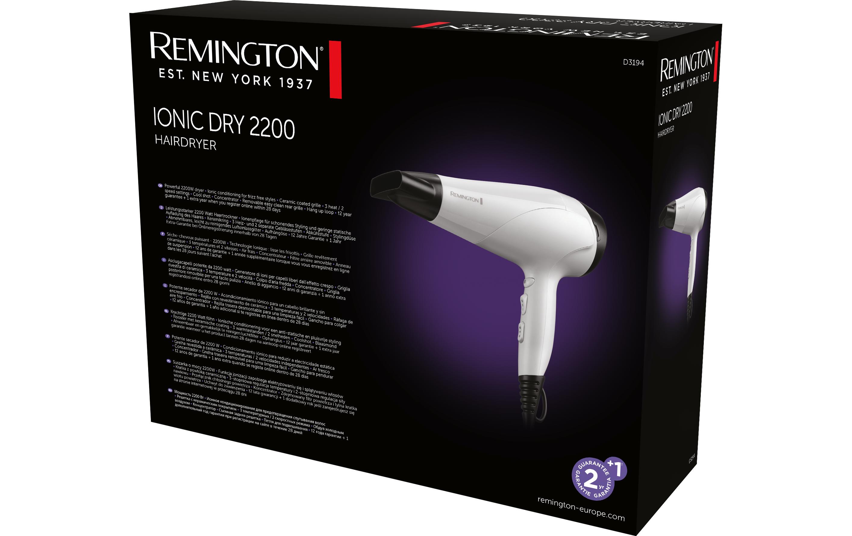 Remington Haartrockner Ionic Dry 2200 D3194