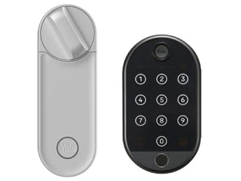 Yale Linus L2 Smart Lock und Smart Fingerprint Keypad Silber