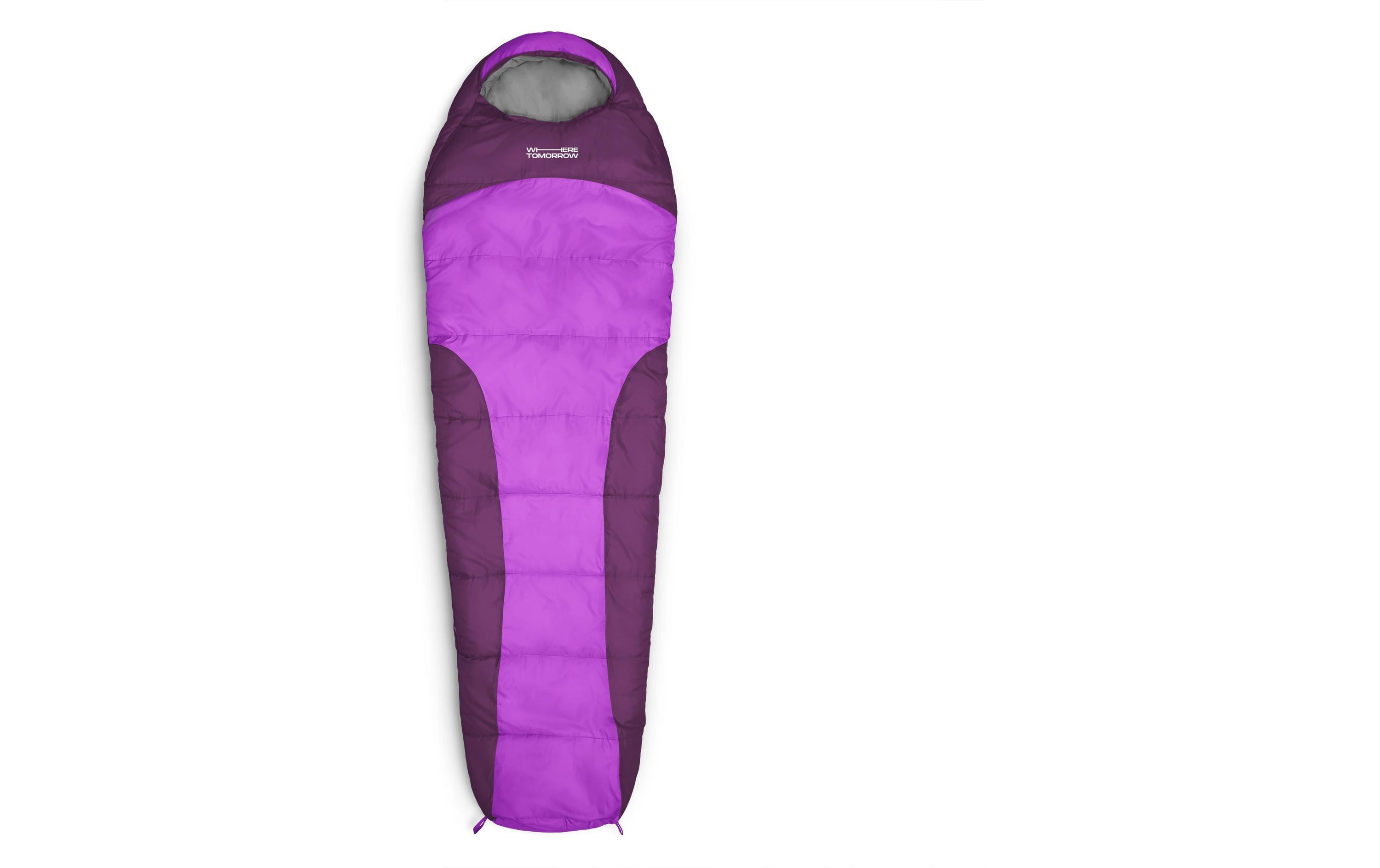 Where tomorrow Mumienschlafsack Polyester, Lila Where tomorrow Mumienschlafsack Polyester, Lila