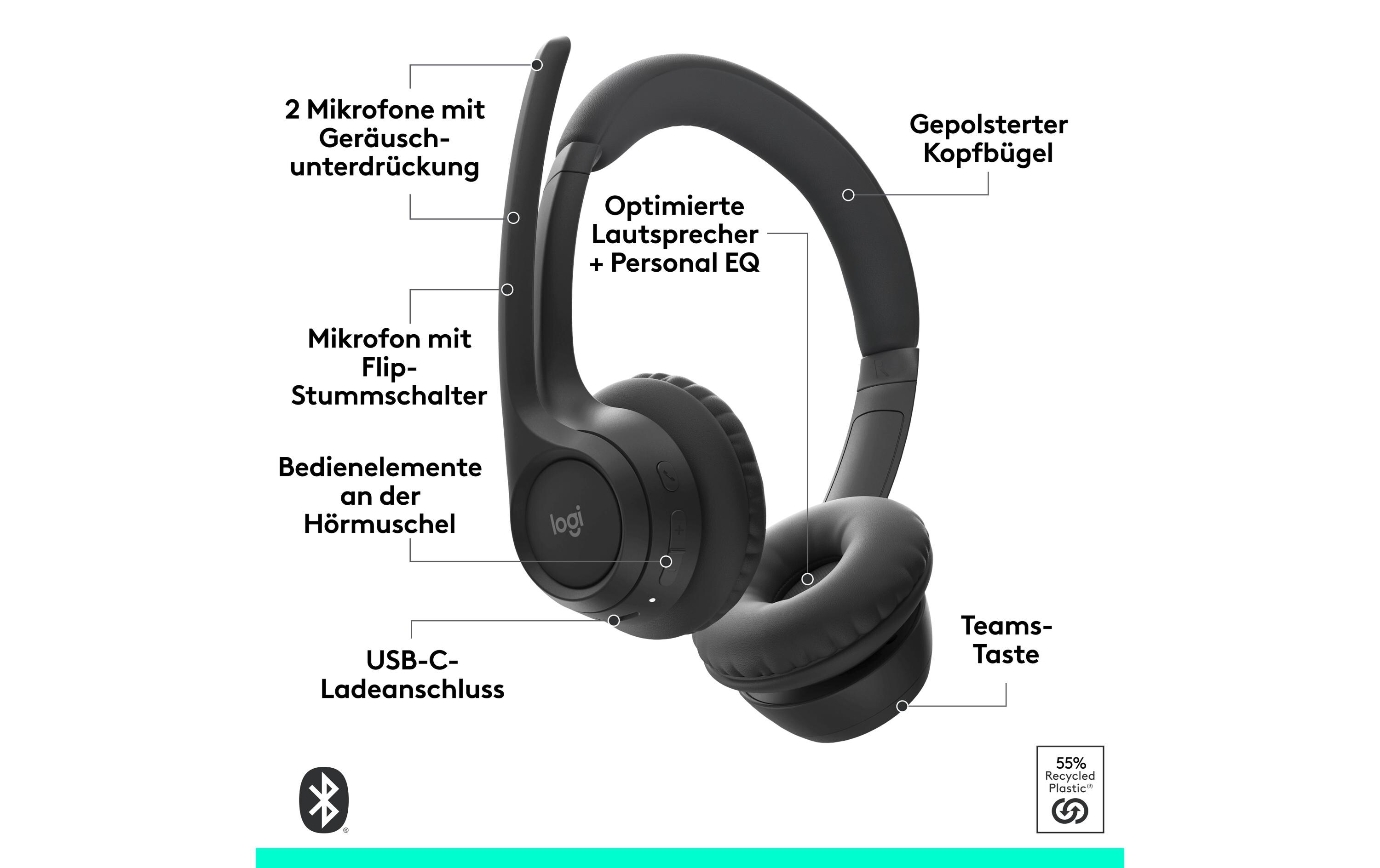 Logitech Zone 305 Teams Bluetooth