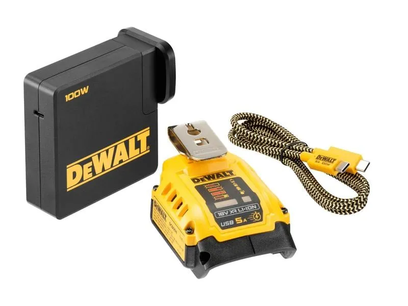 DeWalt Ladegerät mit Powerbank-Funktion