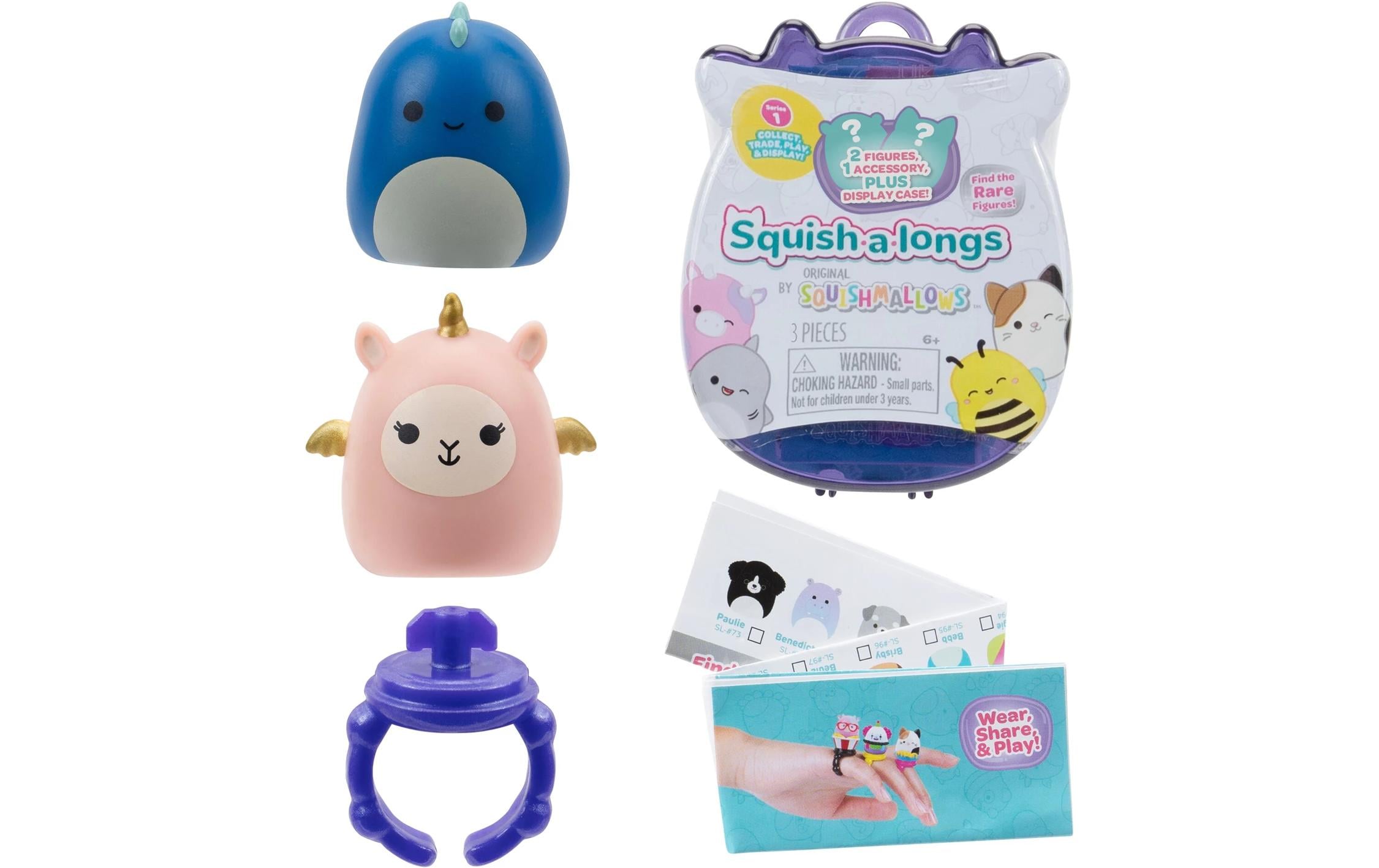 Squishmallows Squish-a-longs Ringe 2.5 cm assortiert