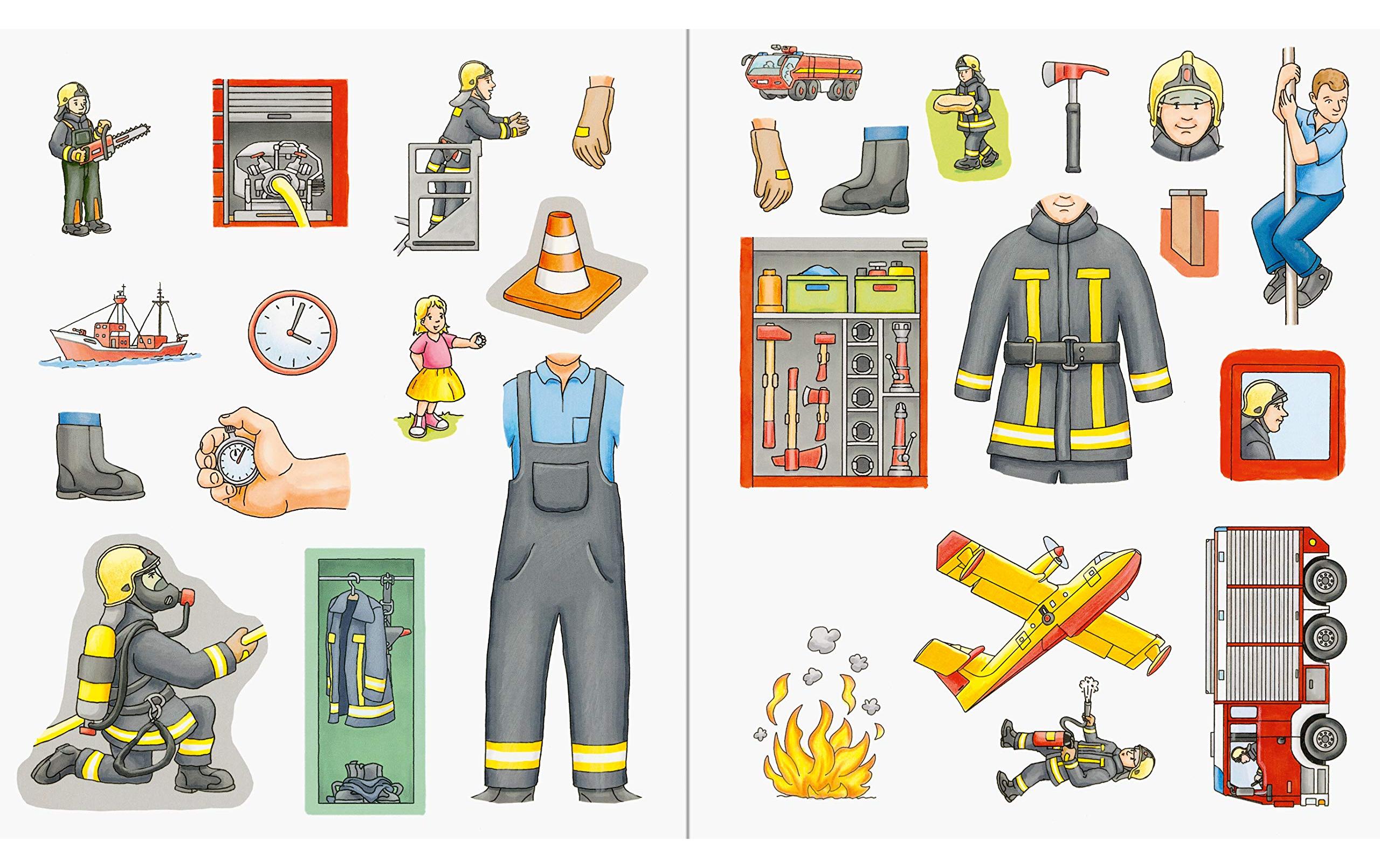 Ravensburger Kinder-Sachbuch WWW Aktiv-Heft Feuerwehr