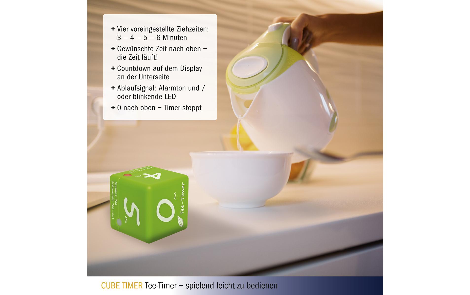 TFA Dostmann Küchentimer Cube Grün