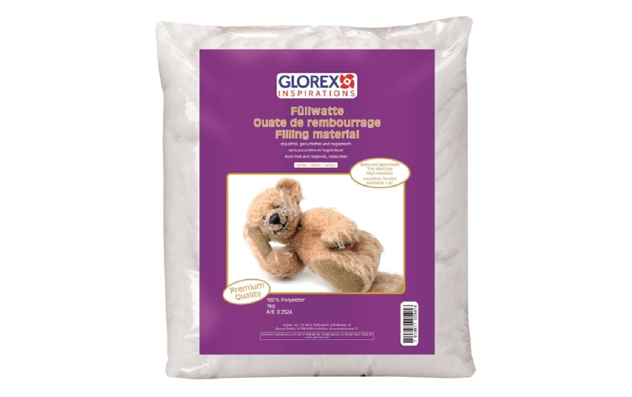 Glorex Füllwatte Weiss, 1 kg Glorex Füllwatte Weiss, 1 kg
