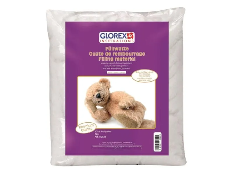 Glorex Füllwatte Weiss, 1 kg Glorex Füllwatte Weiss, 1 kg
