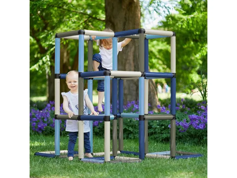 Quadro Spielturm Kletterpyramide HOME petrol Quadro Spielturm Kletterpyramide HOME petrol
