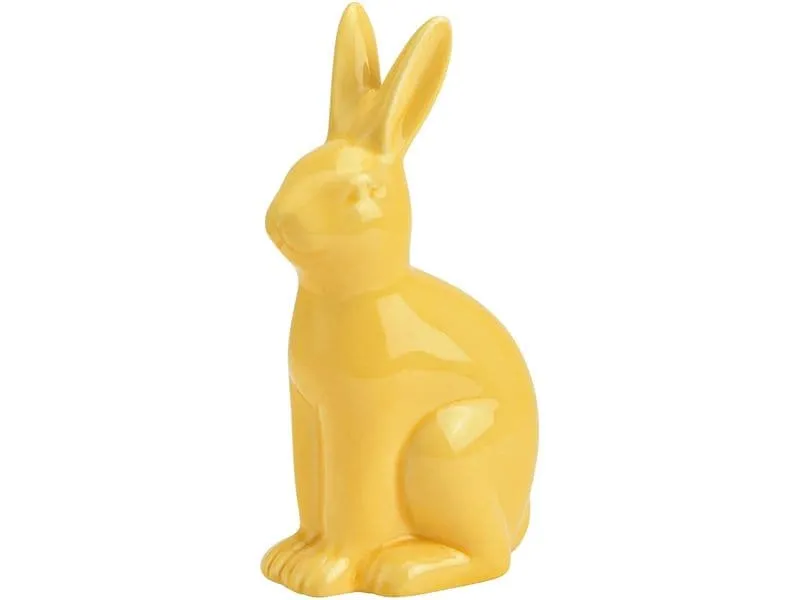 G. Wurm Aufsteller Hase 16 cm, Gelb G. Wurm Aufsteller Hase 16 cm, Gelb