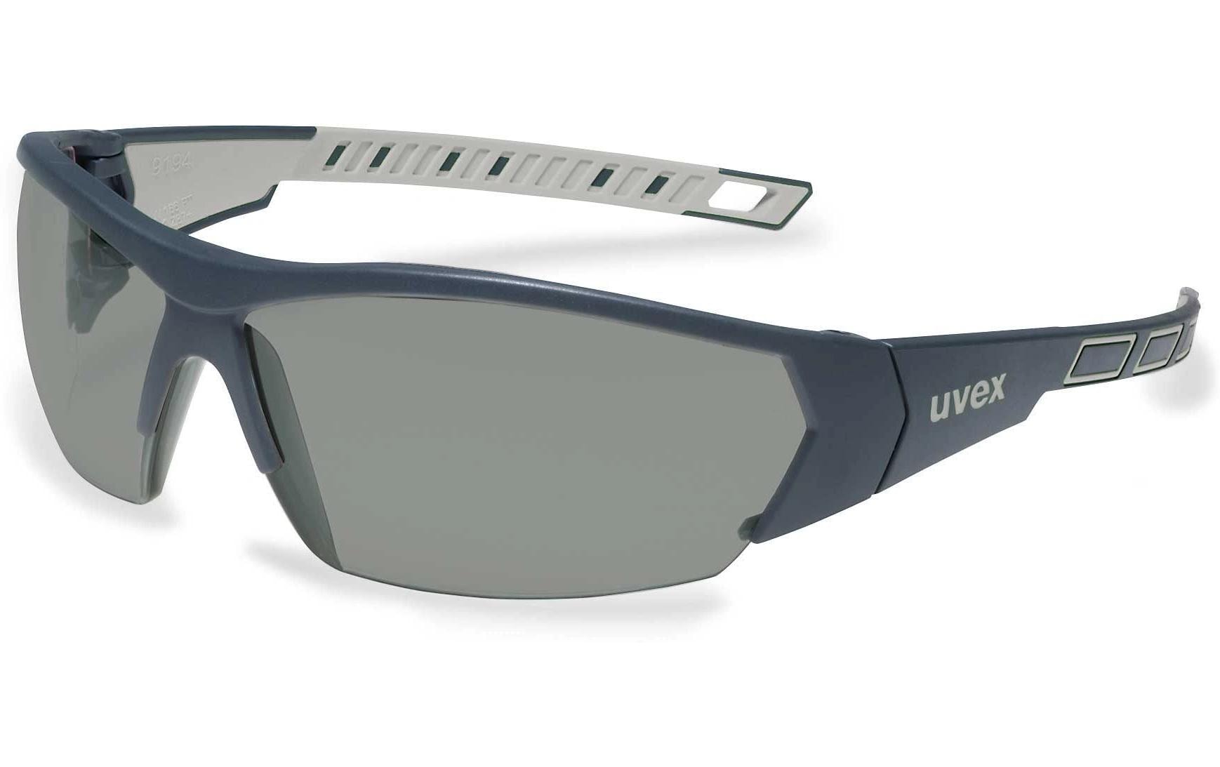 uvex Schutzbrille Bügelbrille i-works Grau