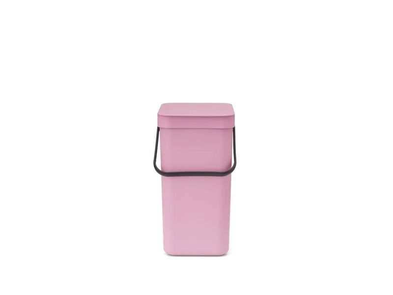 Brabantia Recyclingbehälter Sort & Go 12 l, Rosa Brabantia Recyclingbehälter Sort & Go 12 l, Rosa