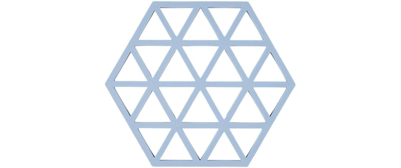 Zone Denmark Topfuntersetzer Triangles Hellblau