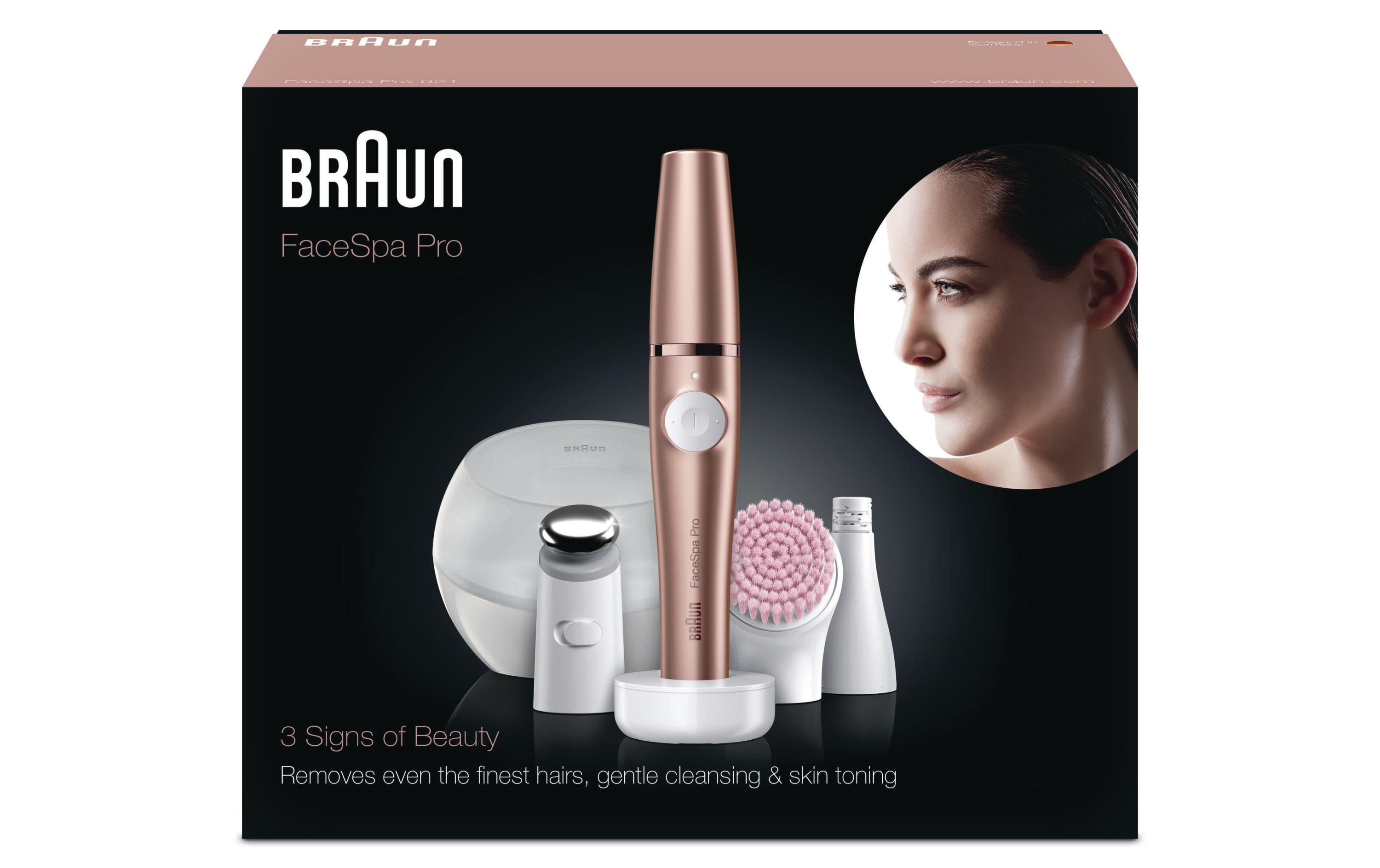 Braun Gesichtsepilierer FaceSpa Pro 921