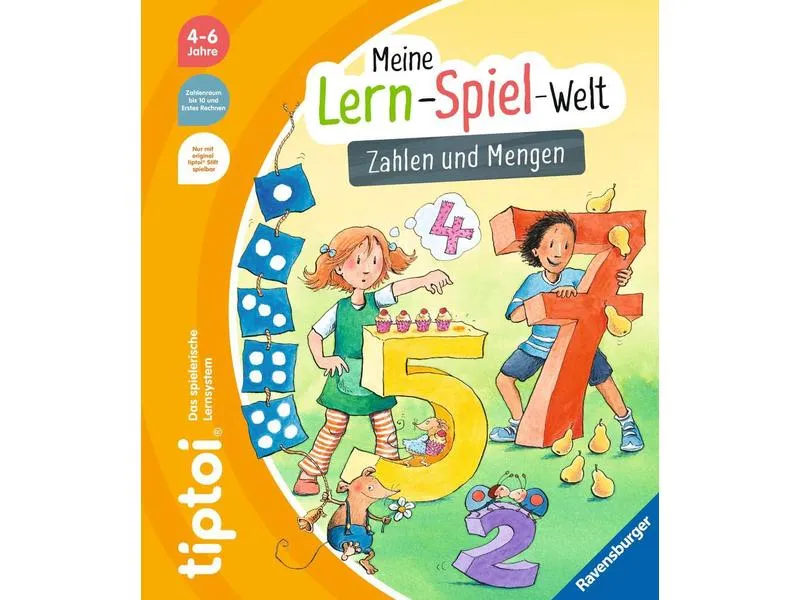 tiptoi Lernbuch Meine Lern-Spiel-Welt: Zahlen und Mengen tiptoi Lernbuch Meine Lern-Spiel-Welt: Zahlen und Mengen