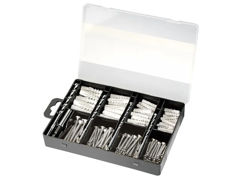 Bosch Befestigungs-Set 173-teilig Bosch Befestigungs-Set 173-teilig