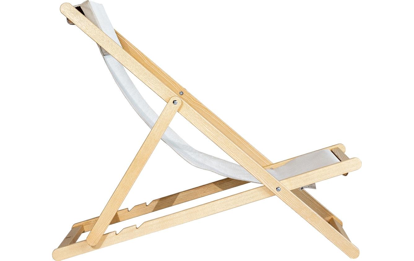 FIAM Liegestuhl Relax Weiss