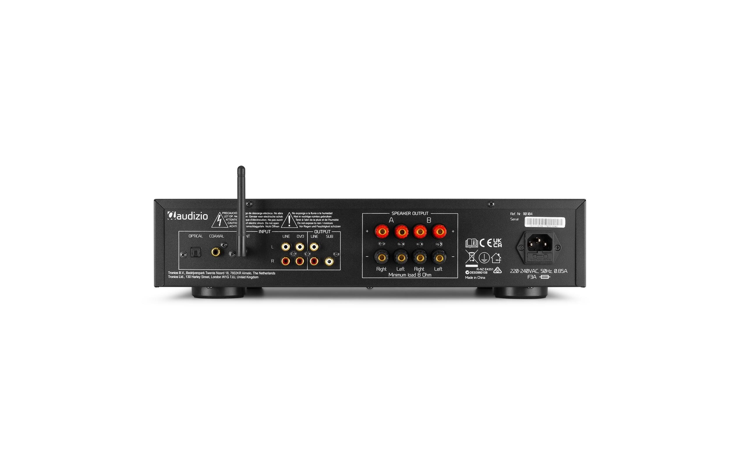 Audizio Stereo-Verstärker AD420B Schwarz