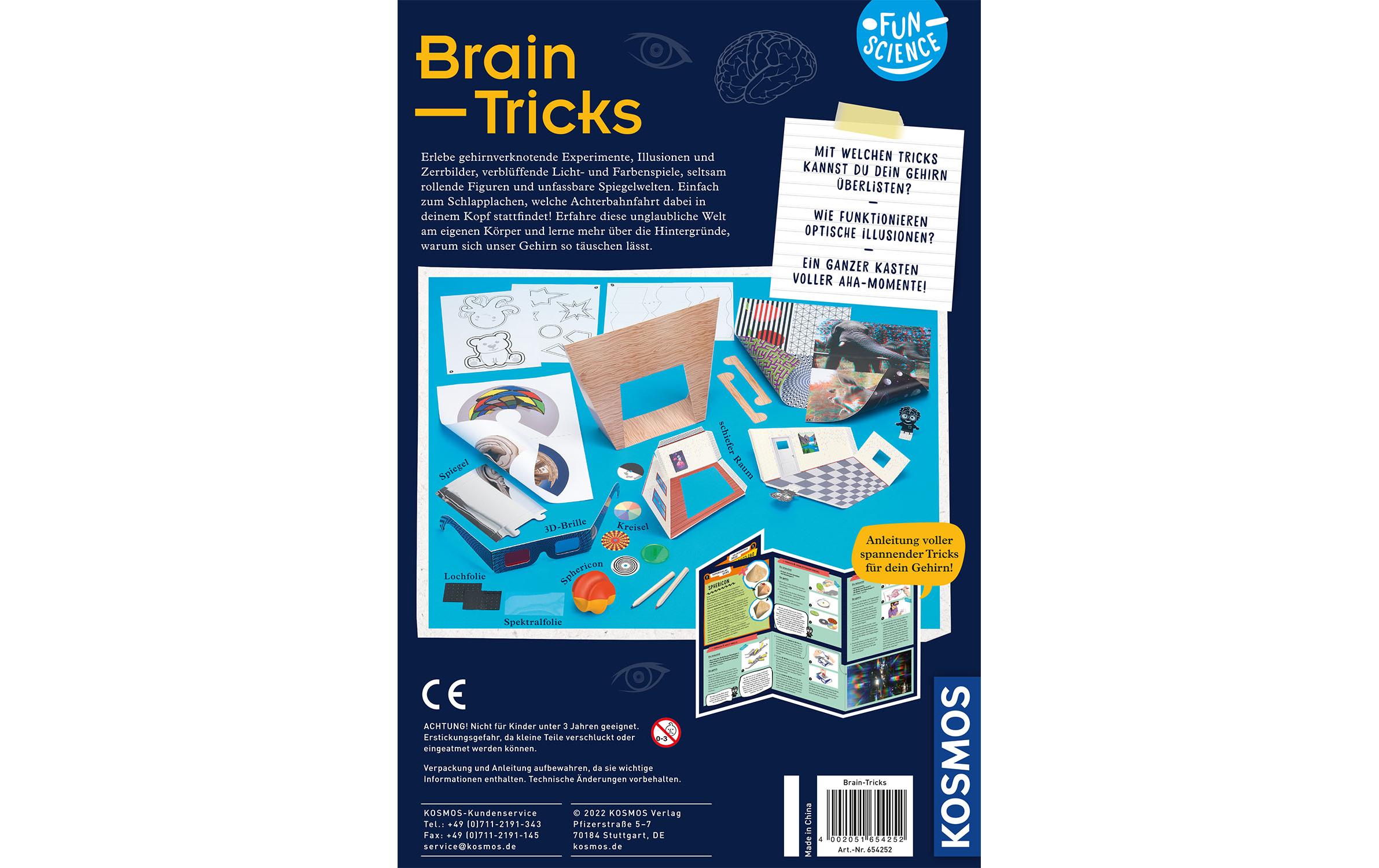 Kosmos Experimentierkasten Fun Science Brain Tricks Kosmos Experimentierkasten Fun Science Brain Tricks