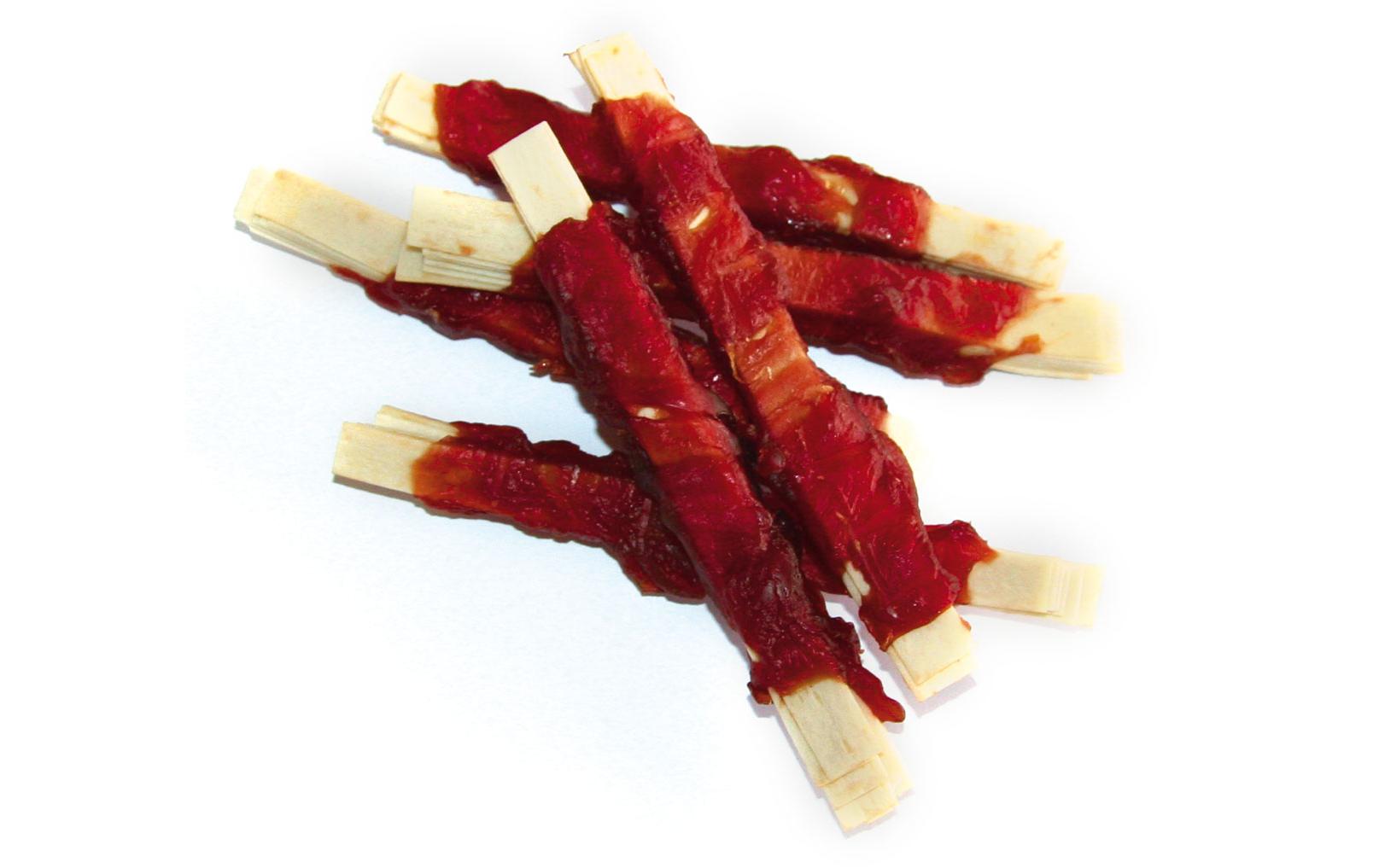 SwissDog Kausnack Enten Stick mit Fisch Sandwich 100 g