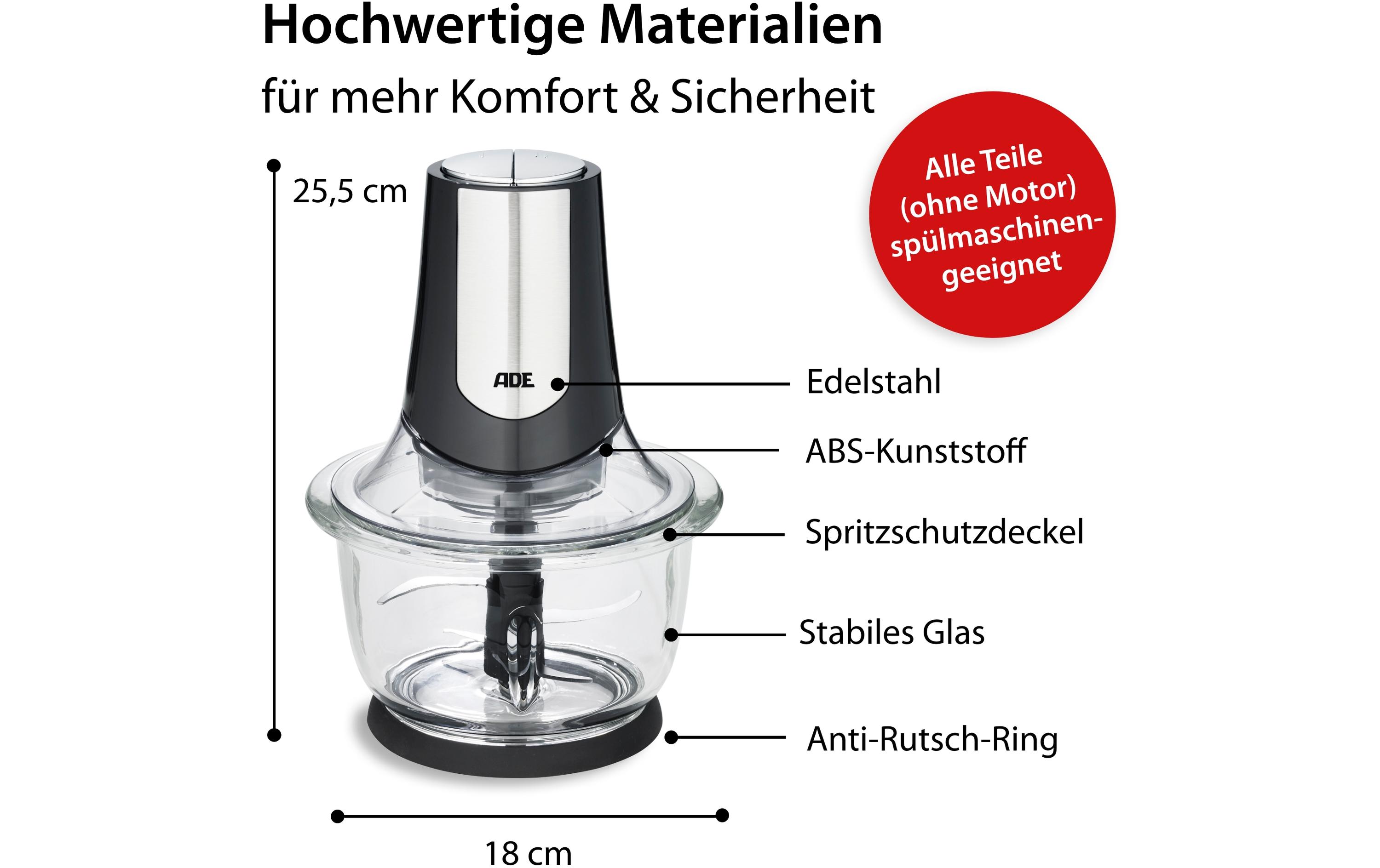 ADE Zerkleinerer KA 2110 0.6 l