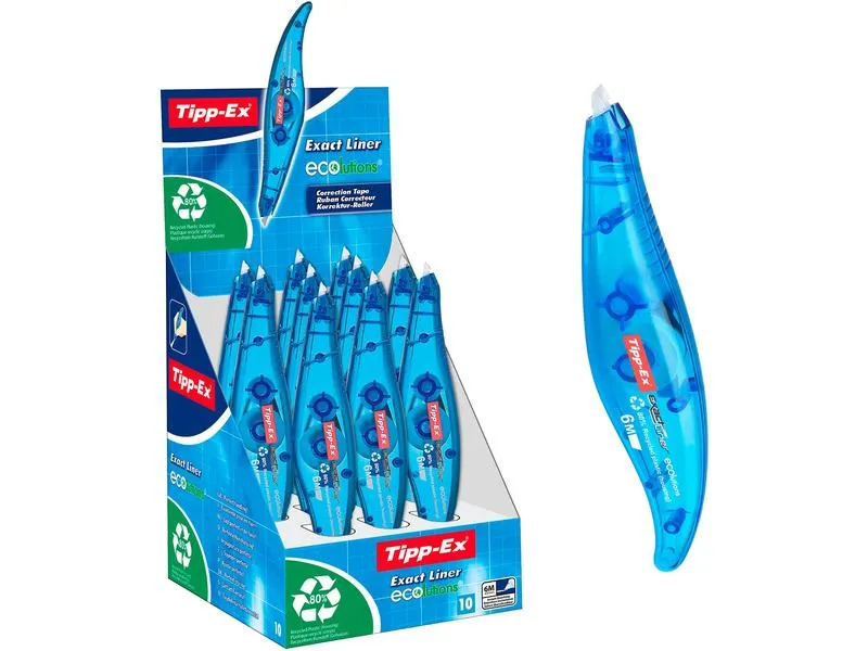 Tipp-Ex Korrekturroller Ecolutions Exact Liner 5 mm, 1 Stück Tipp-Ex Korrekturroller Ecolutions Exact Liner 5 mm, 1 Stück