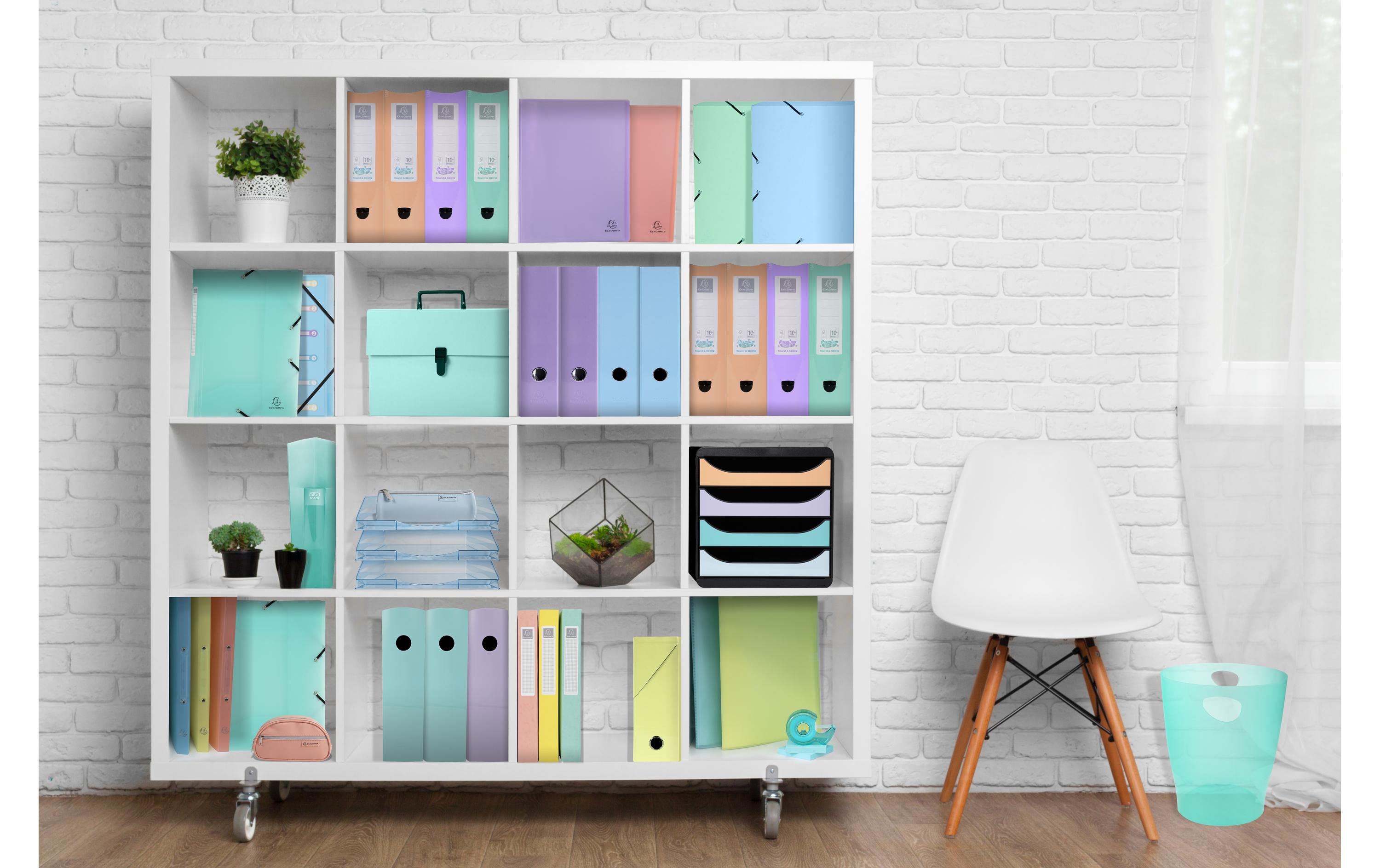 Exacompta Stehsammler MAG-CUBE Aquarel A4, Pastellgrün