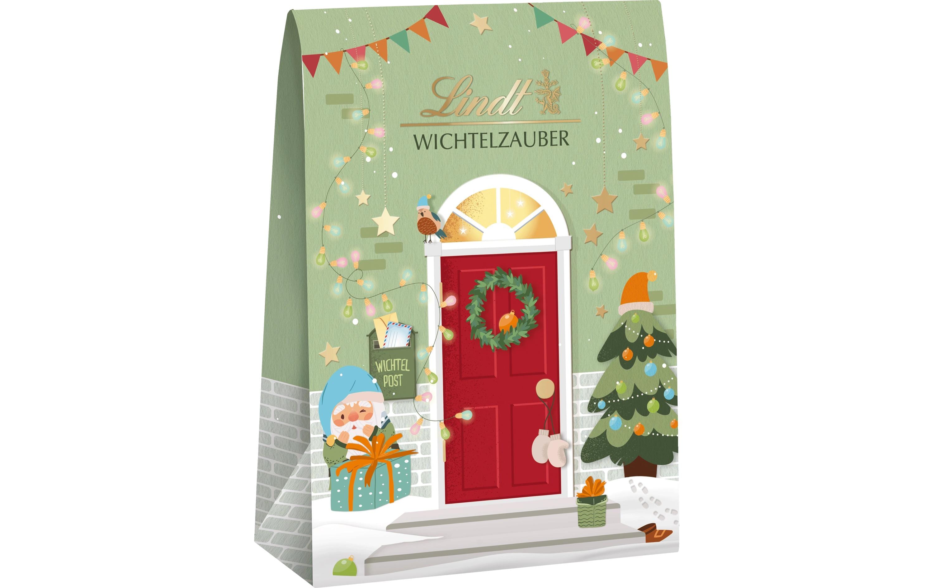 Lindt Schokolade Wichtel Milch Tasche 165 g