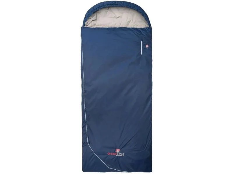 Grüezi Bag Schlafsack Wolle Camp Comf XXL 4 °C R 190 cm, Blau Grüezi Bag Schlafsack Wolle Camp Comf XXL 4 °C R 190 cm, Blau
